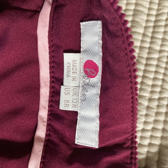 Boden cranberry wide-wale corduroy skirt - Picture 4 of 10